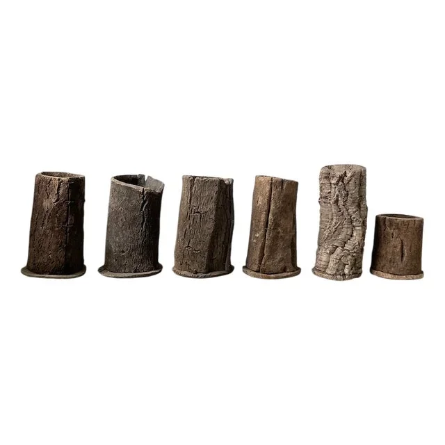 Cork Oak Hives, 1950s, Set of 6
