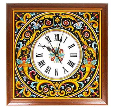 Cornucopia Nera Clock