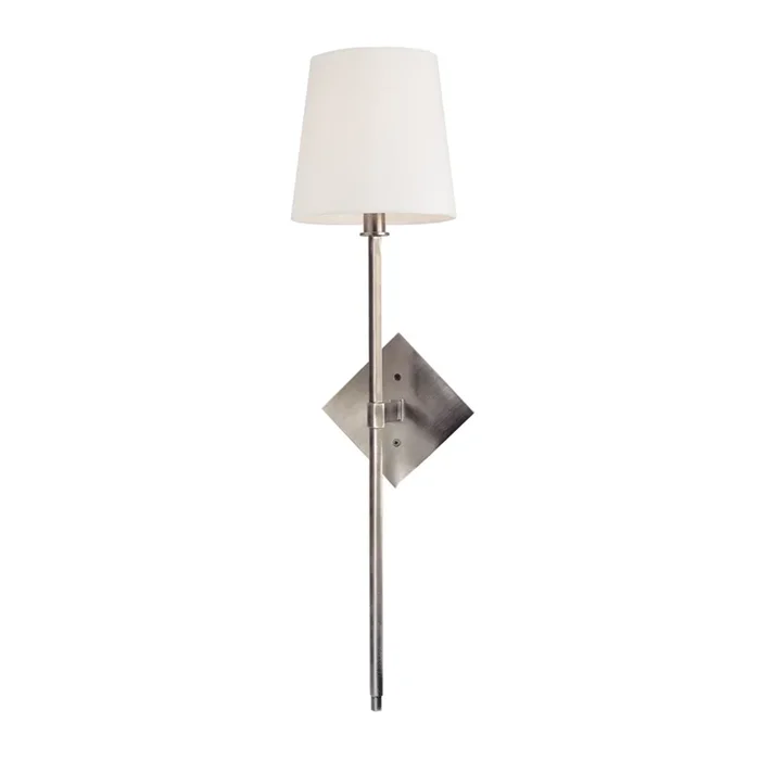 Cortland Wall Sconce – Historic Nickel