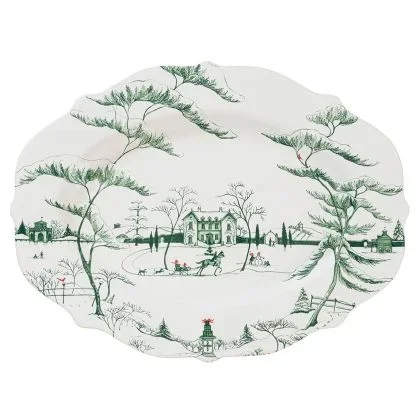 Country Estate Winter Frolic Platter by Juliska