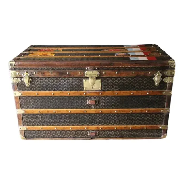 Courier Trunk from Goyard, 1920s