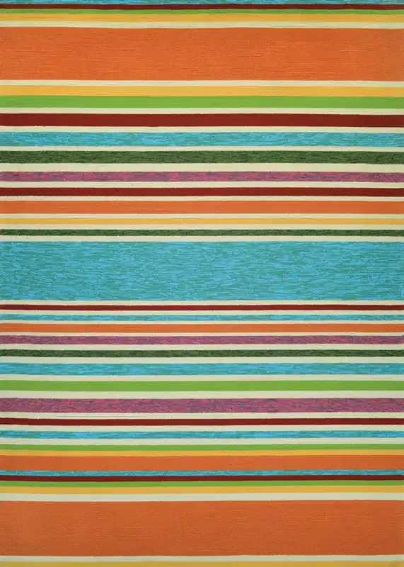 Couristan Covington Sherbet Stripe Multi Indoor/outdoor Area Rugs