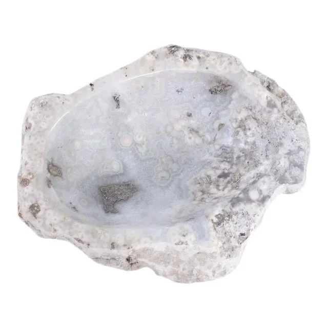 Crystal Agate Natural Geode Handcarved Vessel Sink