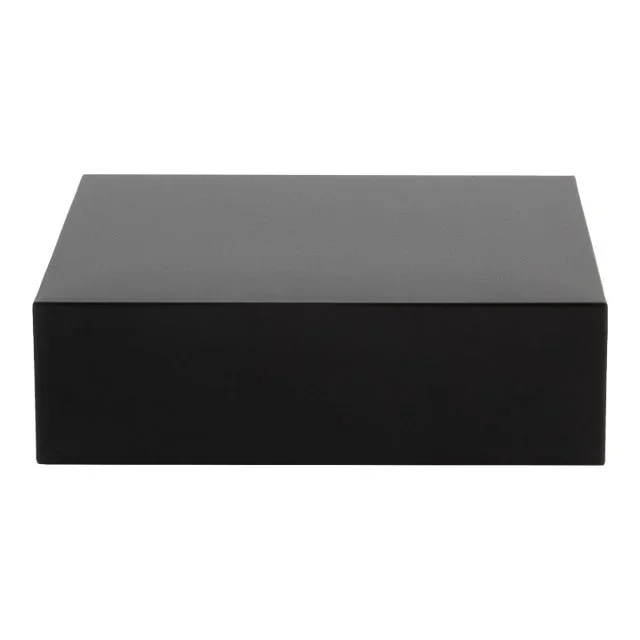Crystal Base Black Riser 6×6” by Ka Glass