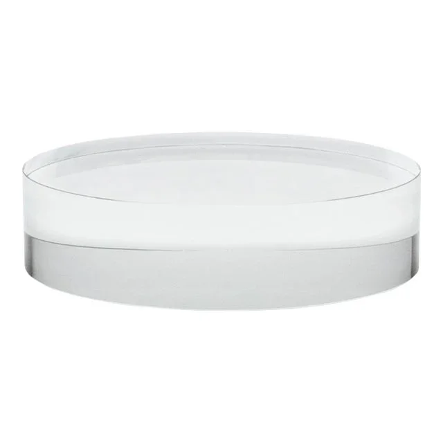 Crystal Base Riser Clear 12” by Ka Glass
