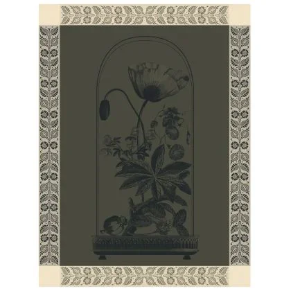 Curiosités Florales Tea Towel by Le Jacquard Francais