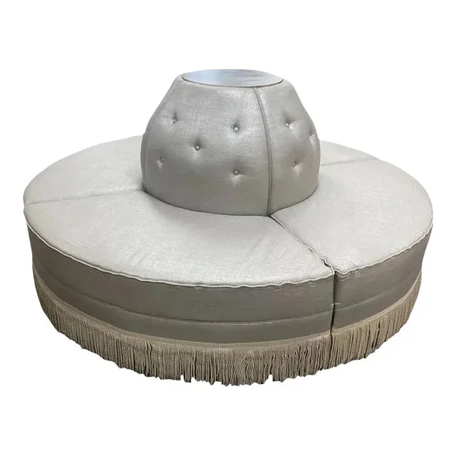 Custom Round Banquette Conversation Piece