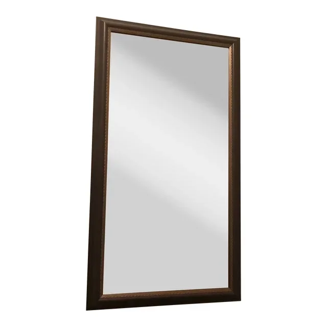 Custom Wood Framed Beveled Mirror