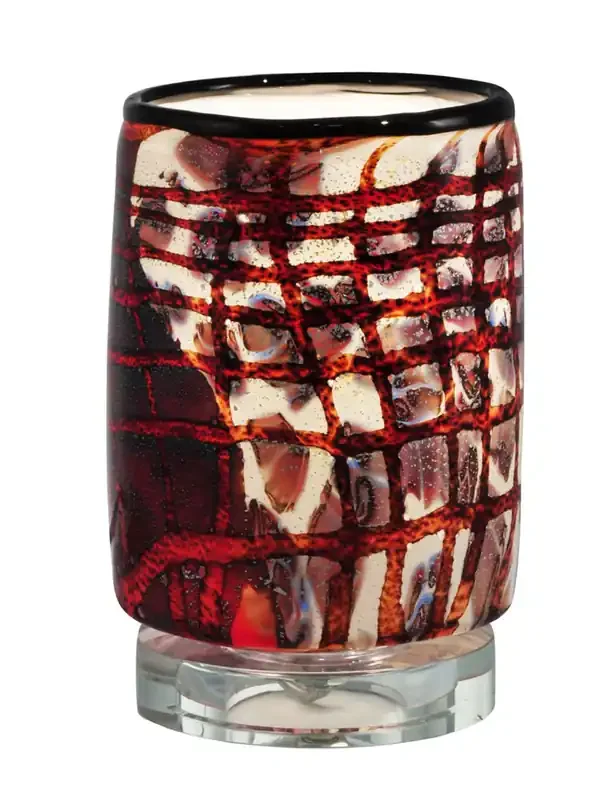 Dale Tiffany Springdale 6.75″h Windslow Hand Blown Art Glass Accent Lamp
