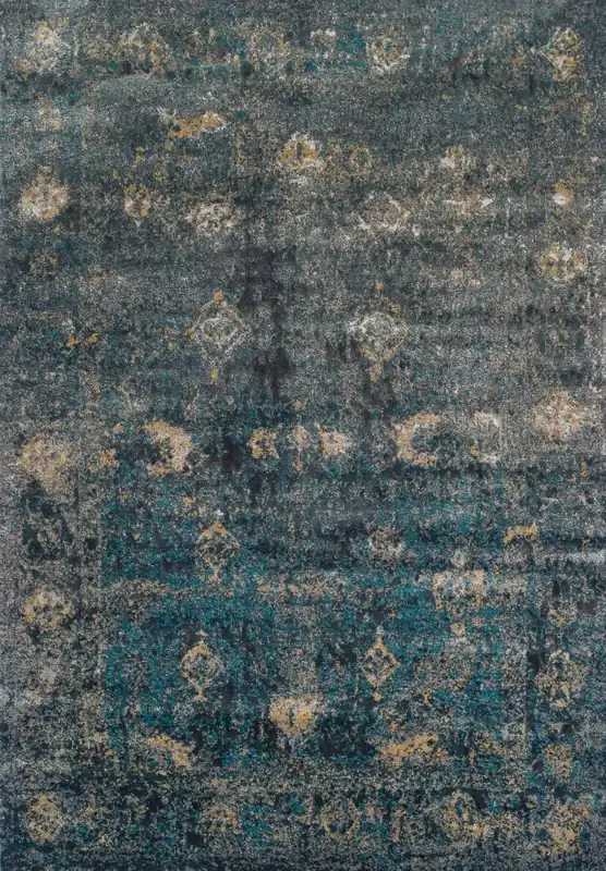 Dalyn Antiquity AQ1 Charcoal Machine Woven Area Rugs