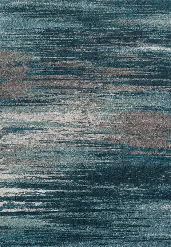 Dalyn Modern Greys MG5993 Teal Woven Area Rugs