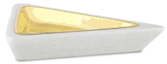 Damini White Large Tray