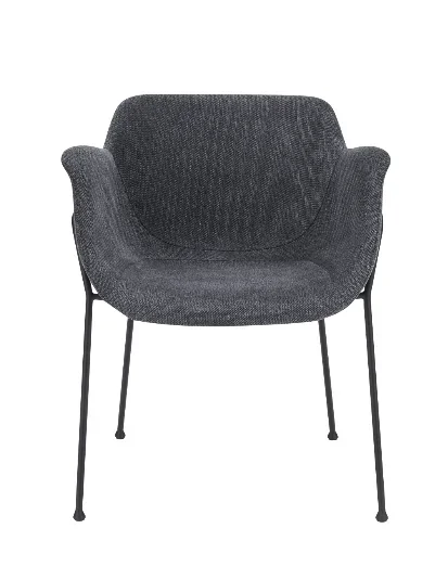 Daphne Armchair – Dark Grey,Set of 2
