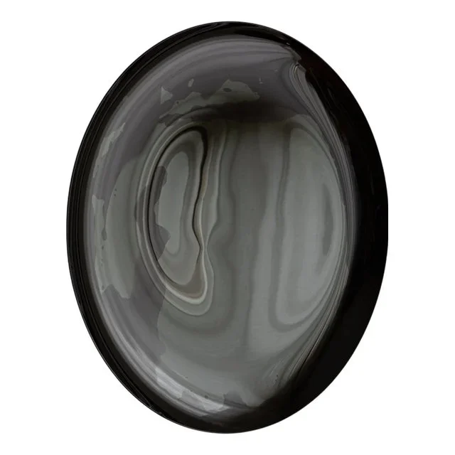 Dark Ghost Wall Mirror by Oom Glass