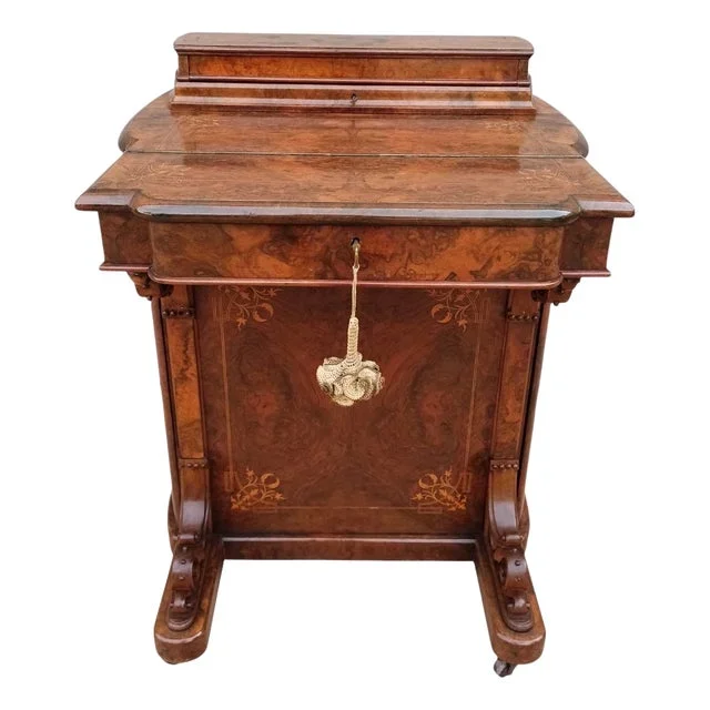 Davenport in Walnut, England, 19th Century