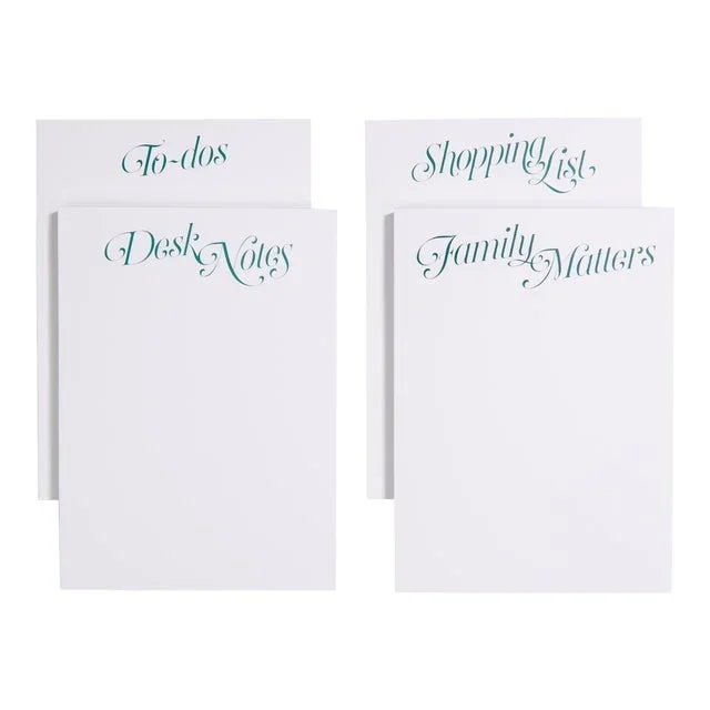 Dear Annabelle Maison Notepads – Set of 4
