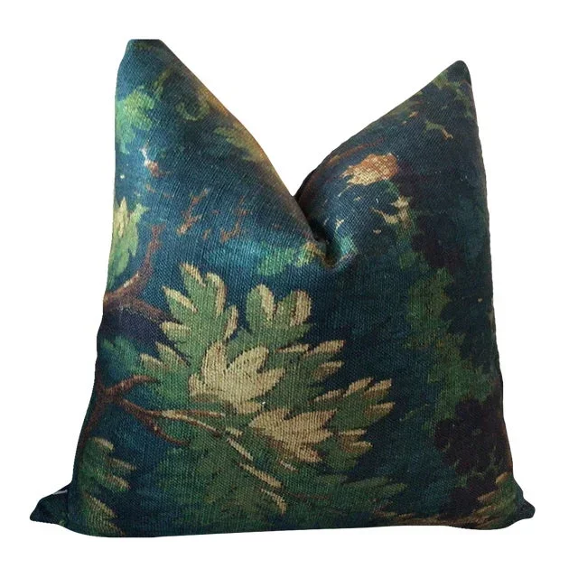 Dedar Schwarzwald in Verdure 16″ Down Filled Pillow – Single