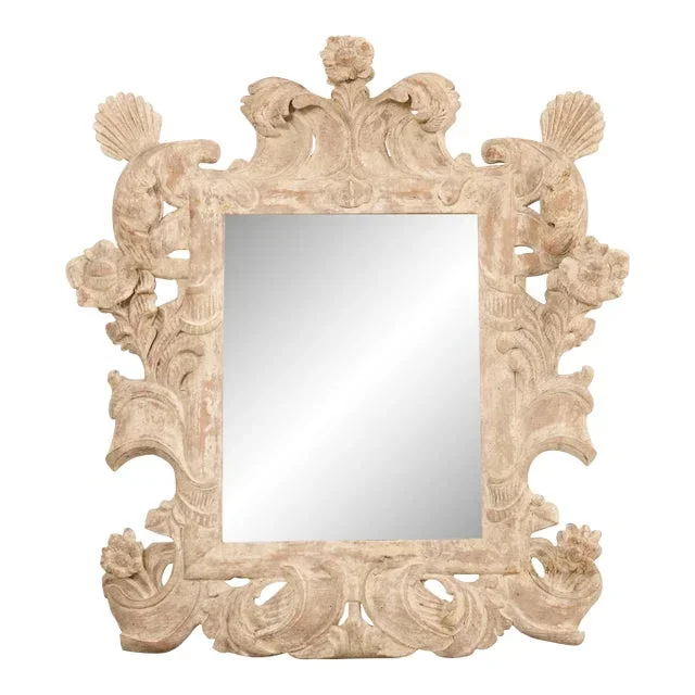 Dennis and Leen Baroque Style Carved New York Spanish Mirror