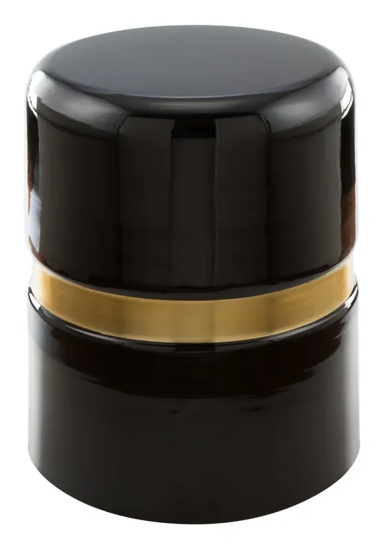 Density Side Table Black And Gold