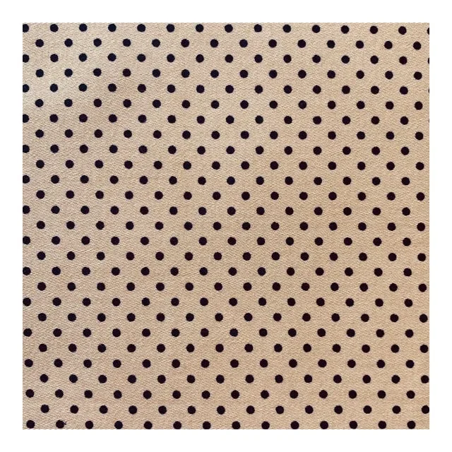 Designer Vicki Payne Free Spirit Navy & Taupe Fabric Sample