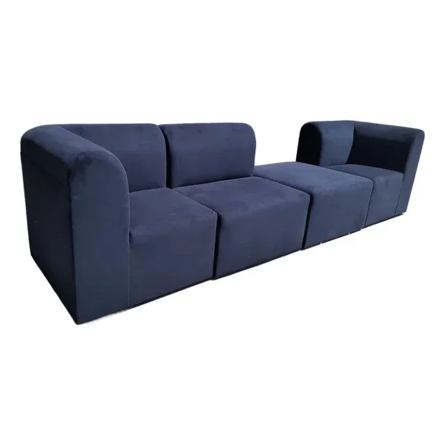 DesignXQ Beck Velvet Modular Sofa