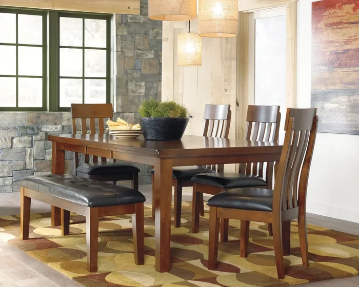 Dining Table And 4 Chairs And Bench