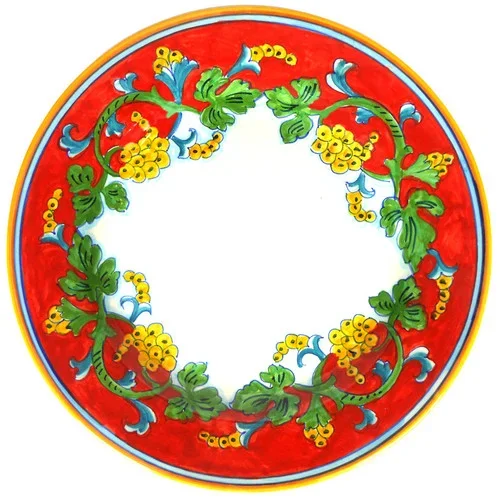 Dinner Plate Corallo Smooth Edge