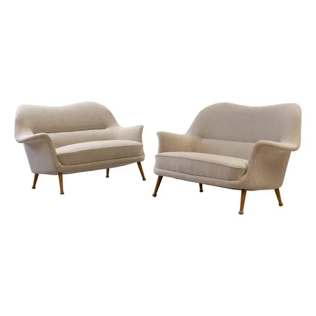 Divina Loveseat Sofa by Arne Norell, 1950s