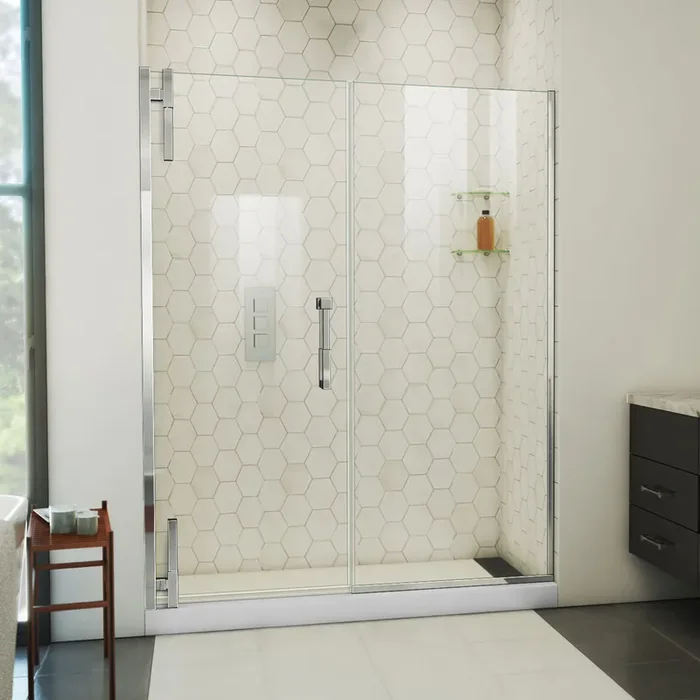 Dreamline Ascend 58-59 In. W X 72 In. H Frameless Pivot Shower Door – SDAD58W720
