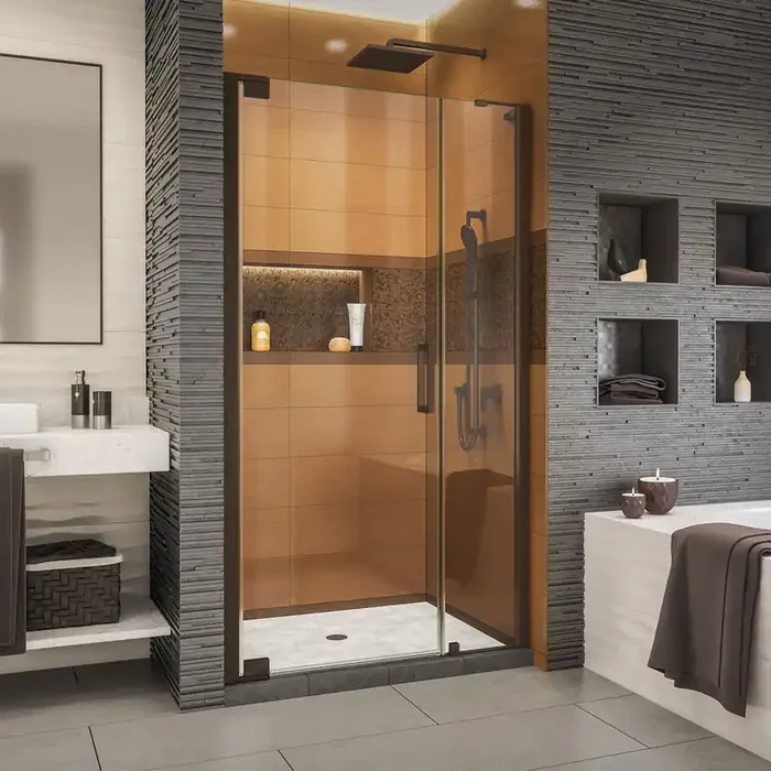 Dreamline Elegance-ls 38 3/4 – 40 3/4 In. W X 72 In. H Frameless Pivot Shower Door – SHDR-4328120