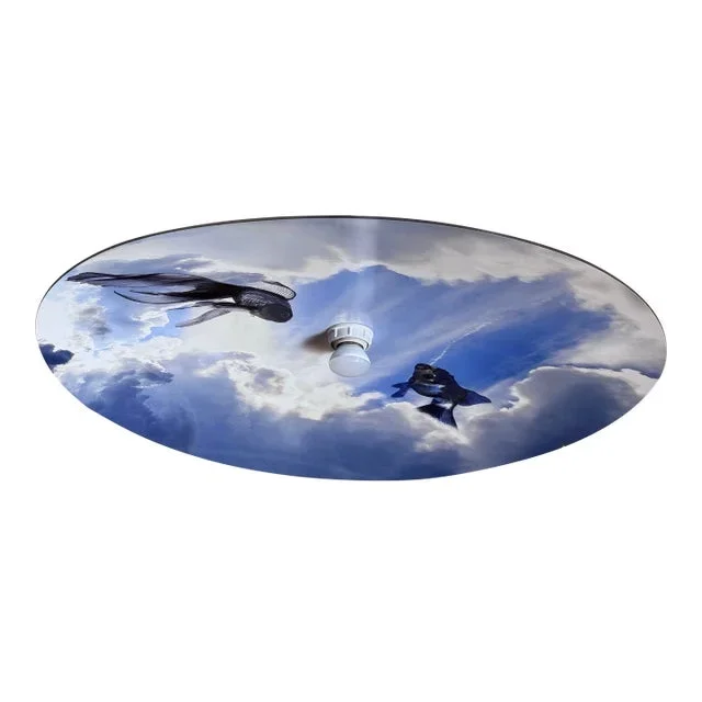 Dwm Maloos Custom Design Flying Fish Lighting Pendant