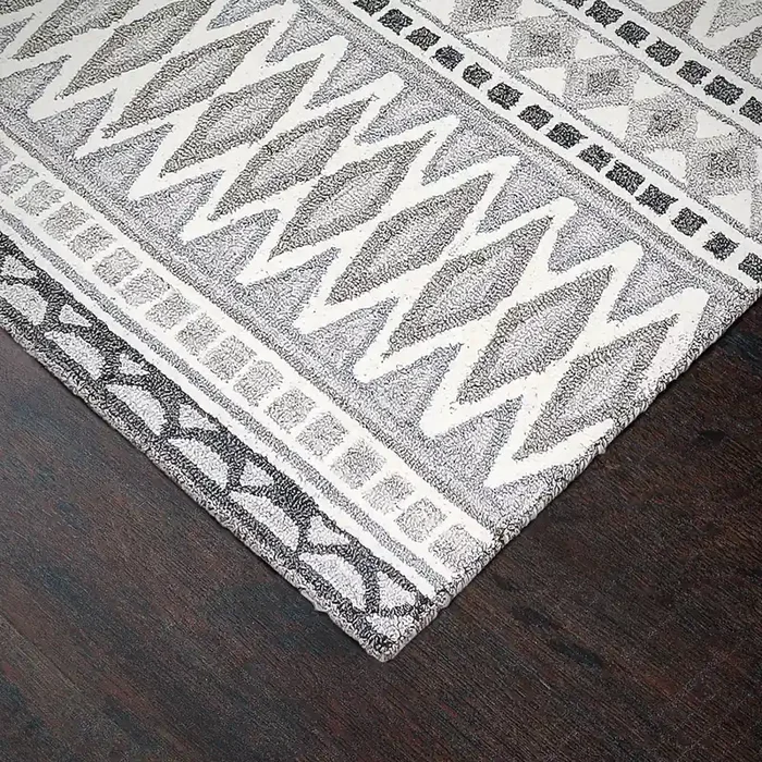 Dynamic Aztec Handmade 7872 Grey Area Rugs