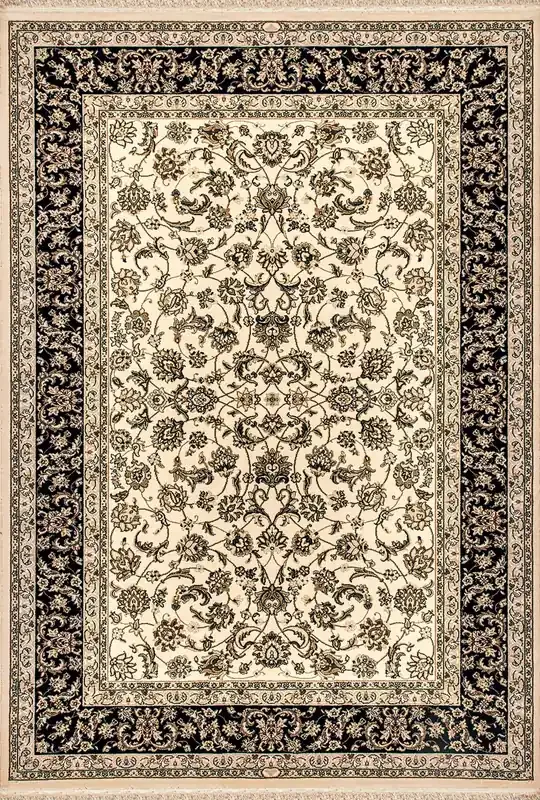 Dynamic Brilliant Machine-made 72284 Ivory Area Rugs