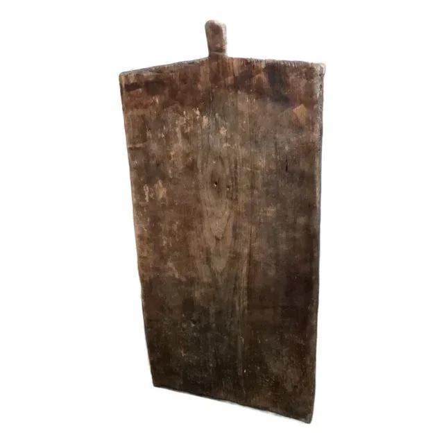 Early 20th Century Oversized Wood Tortilla Board From Guatemala