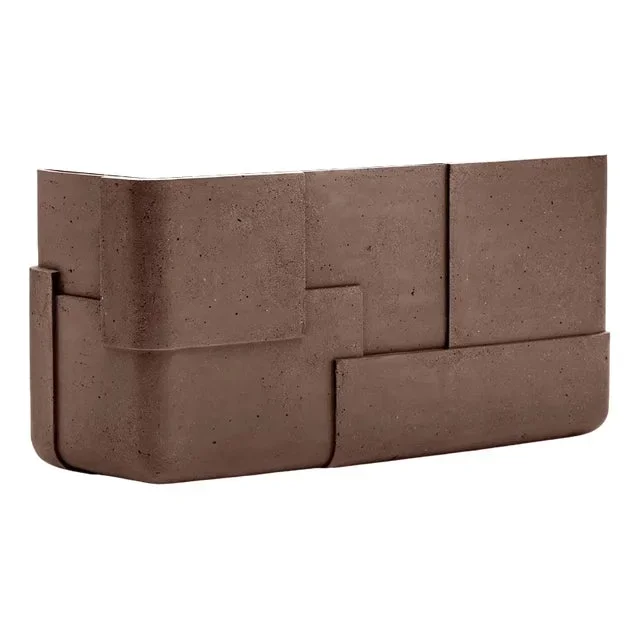 Earth Trough Brown Planter at Indigenous