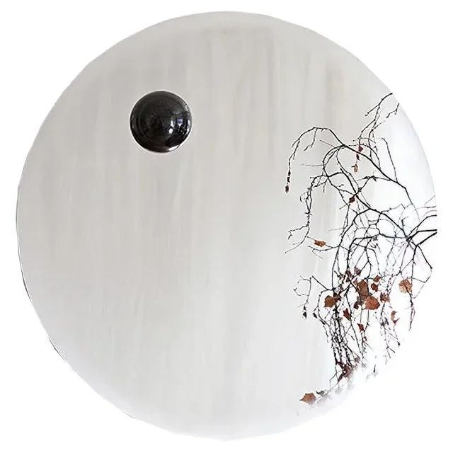 Eclipse Steel/Diabase Mirror by Stoft Studio for Kullaro