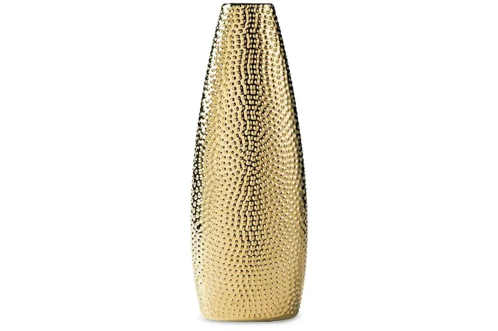 Efim Gold Finish Vase