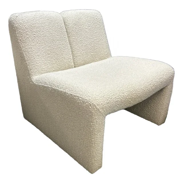 Eichholtz Cream Boucle Love Chair