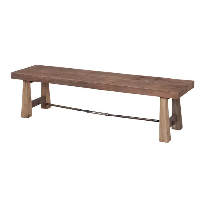 ELK Home Reclaimed Wood Bench / Ottoman – 654001-B