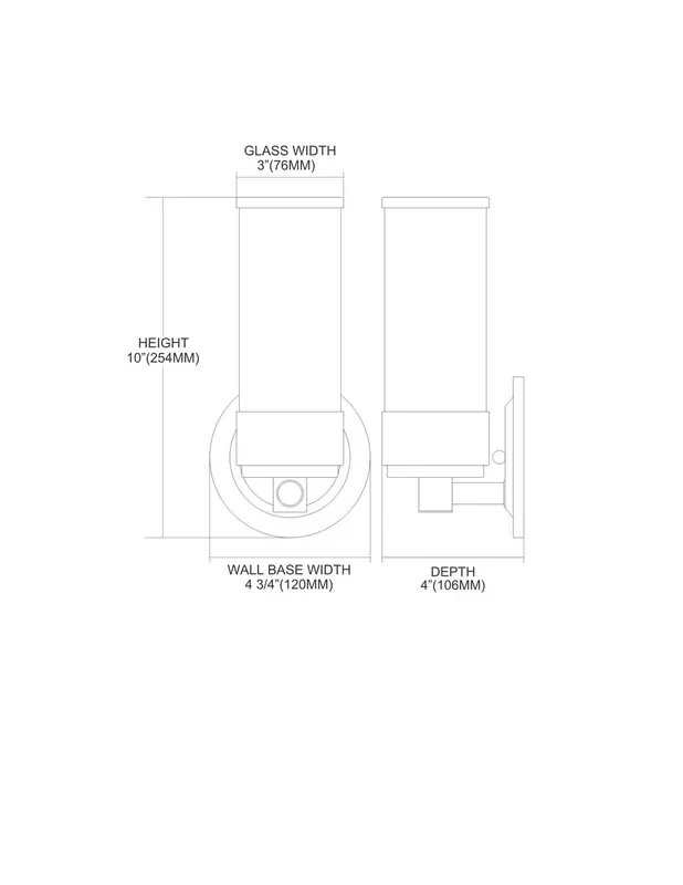 ELK Lighting 1-Light Vanity Light – 84050/1