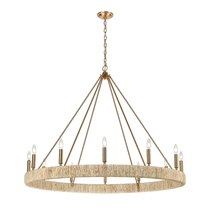 ELK Lighting Abaca 12-Light Chandelier – 32417/12