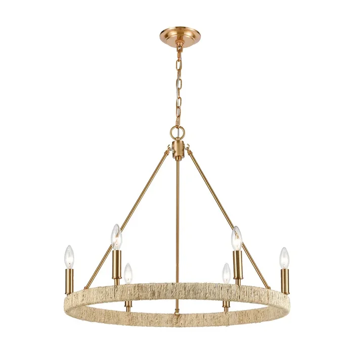 ELK Lighting Abaca 6-Light Chandelier – 32415/6