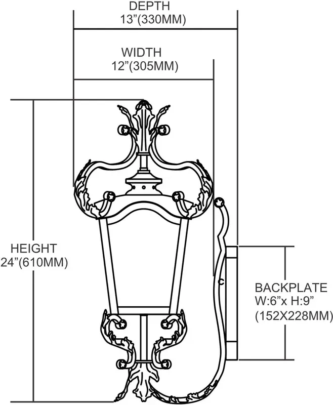 ELK Lighting Acadiana 2-Light Sconce – 5780-CB