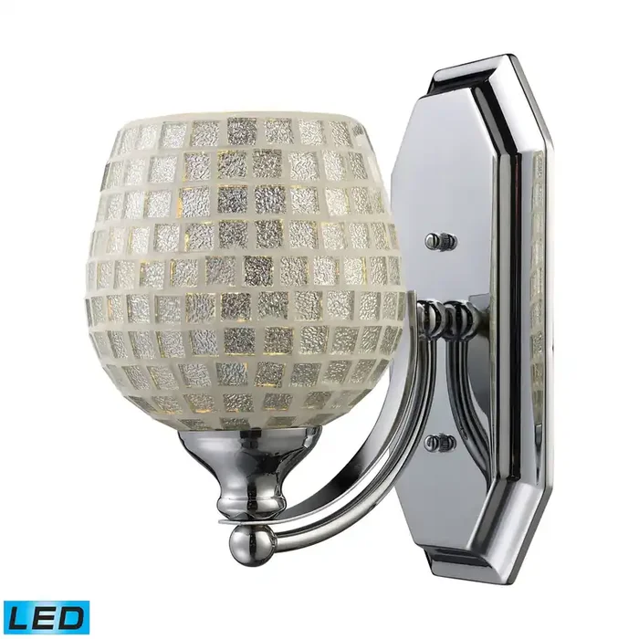 ELK Lighting Bath And Spa 1-Light Vanity Light – 570-1C-SLV-LED