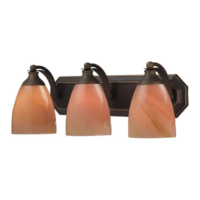 ELK Lighting Bath And Spa 3-Light Vanity Light – 570-3B-SY