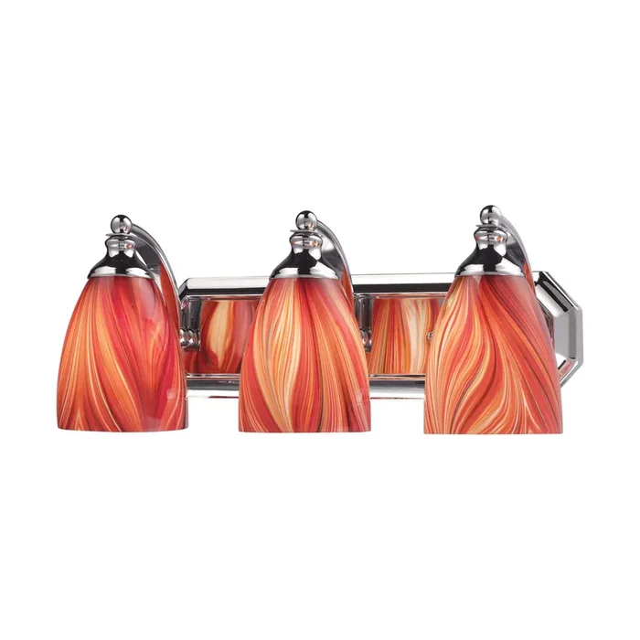 ELK Lighting Bath And Spa 3-Light Vanity Light – 570-3C-M