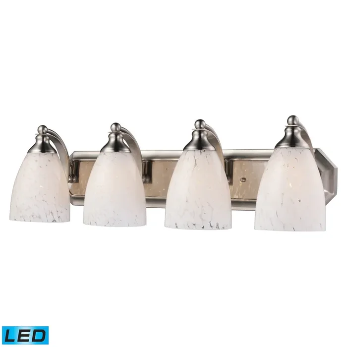 ELK Lighting Bath And Spa 4-Light Vanity Light – 570-4N-SW-LED