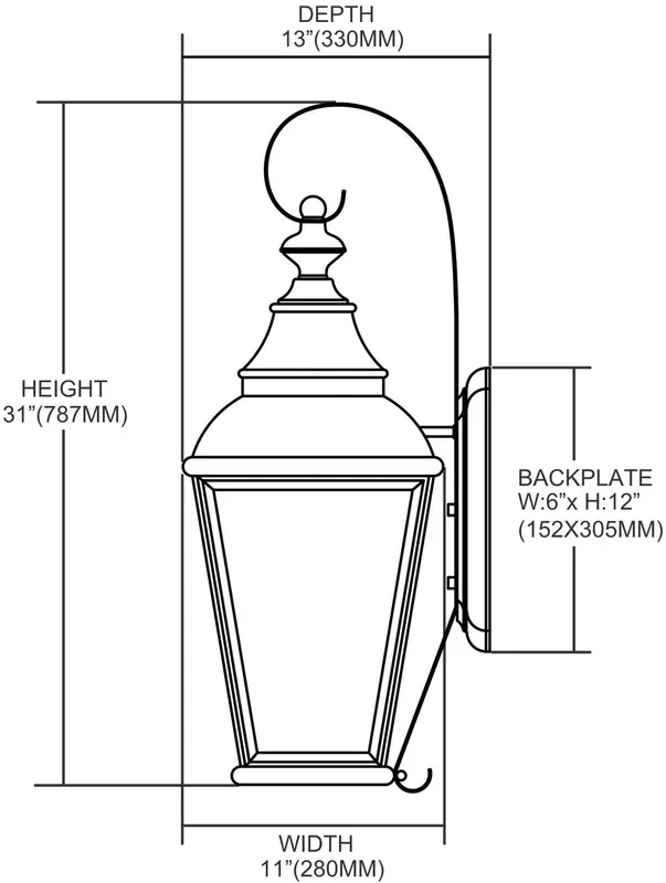 ELK Lighting Bristol 3-Light Sconce – 5216-C