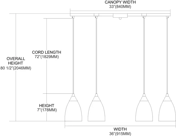 ELK Lighting Classico 6-Light Pendant – 406-6SW