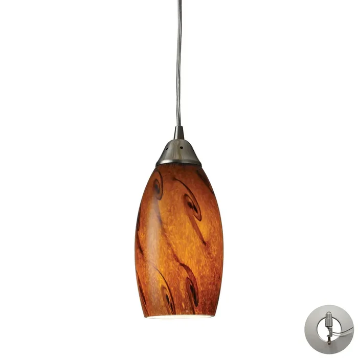 ELK Lighting Galaxy 1-Light Mini Pendant – 20001/1BG-LA